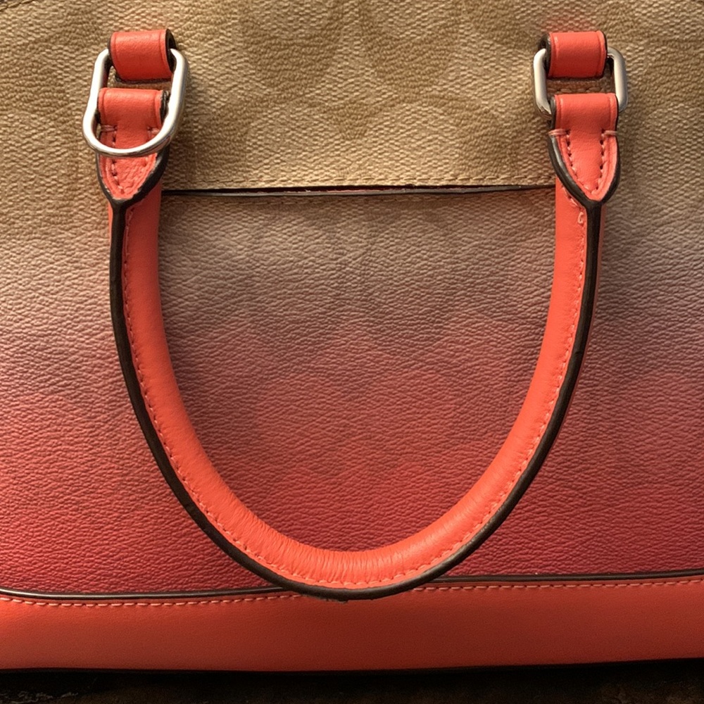 Coach Mini Sierra Satchel in Ombre Signature Canvas - Picture 3 of 13